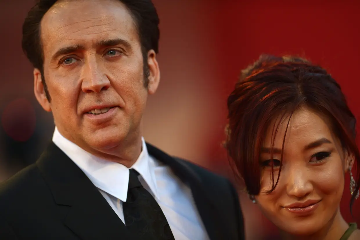 Nicolas Cage e Alice Kim: O ator conheceu a então empregada de restaurante em fevereiro de 2004. Dois meses depois ficaram noivos e casaram em agosto