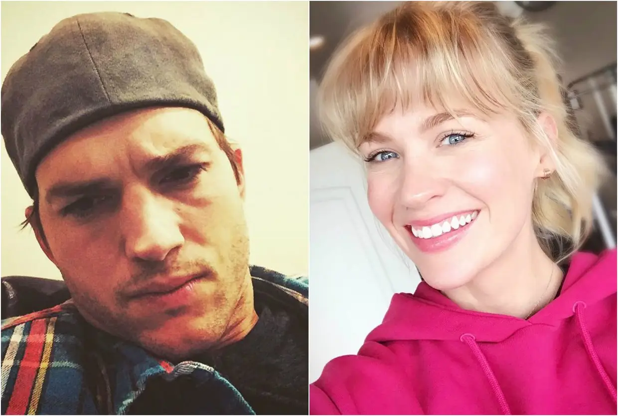 Entre 1998 e 2001, antes de interpretar Betty Draper na série 'Mad Men' e do seu papel como Emma Frost no filme 'X-Men: Primeira Classe', January Jones com Ashton Kutcher. Numa entrevista à 'GQ', em 2009, a atriz disse que Kutcher não era, propriamente, um bom namorado: "ele não apoiava a minha carreira. Estava sempre a dizer: 'acho que não tens jeito para isto.'"