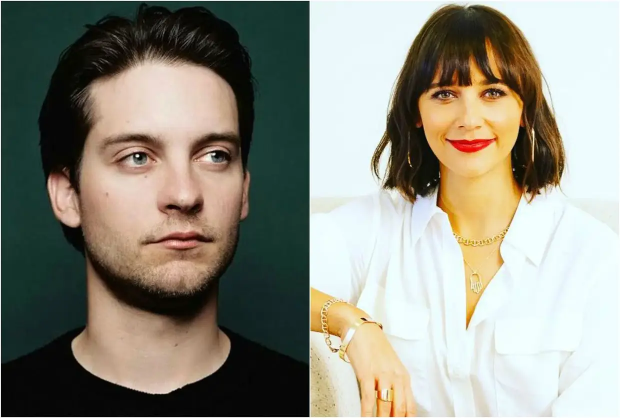 Entre 1997 e 2000, anos antes de ficar conhecido por protagonizar os filmes do Homem Aranha, o ator Tobey Maguire namorou com Rashida Jones, que estava mesmo a começar a carreira.