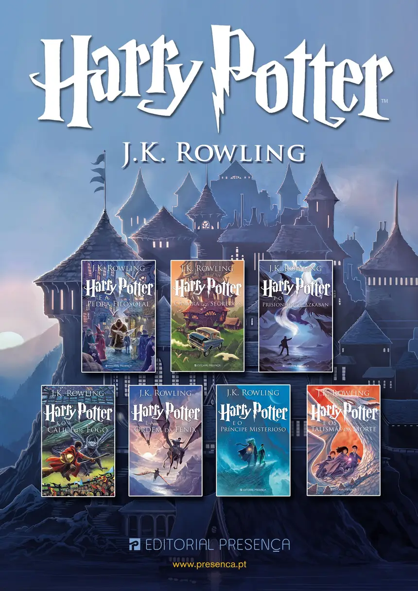 Resultado de imagem para harry potter editorial presença