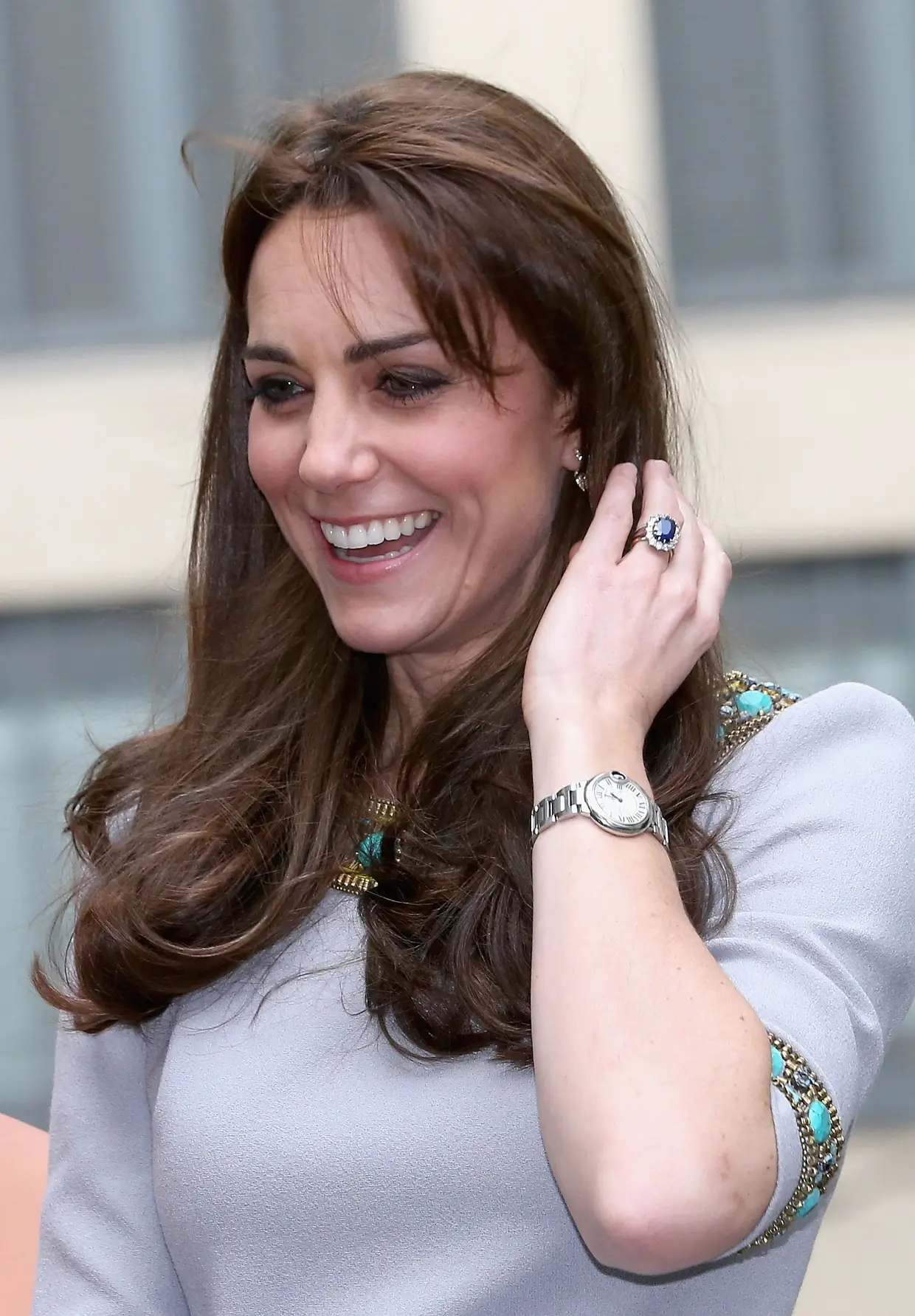 2. O seu anel de noivado pertence agora à nora e Duquesa de Cambridge, Kate Middleton.