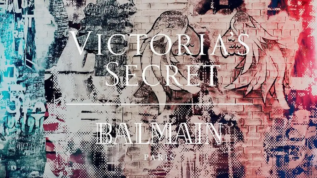 Vem aí a estreia da VSxBalmain: a coleção mistura couro e renda, e adornos excêntricos como, por exemplo, espigões e tachas.