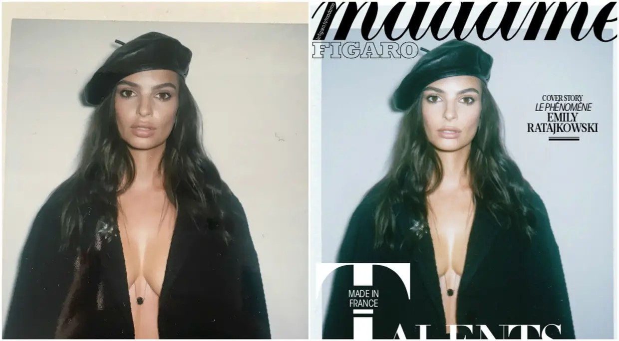 Emily Ratajkowski: a modelo disse a sua verdade no Instagram depois de se ver na capa da revista francesa 'Madame Figaro'. "Toda a gente tem a sua beleza única. Todos temos inseguranças em relação às coisas que nos tornam diferentes do ideal típico de beleza. Eu, como tantos outros, tento ultrapassar essas inseguranças diariamente. Fiquei extremamente desiludida ao ver que os meus lábios e mamas foram alterados no Photoshop para esta capa. Espero que a indústria da moda aprenda finalmente a parar de reprimir as coisas que nos tornam únicos e, em vez disso, comece a celebrar a individualidade".