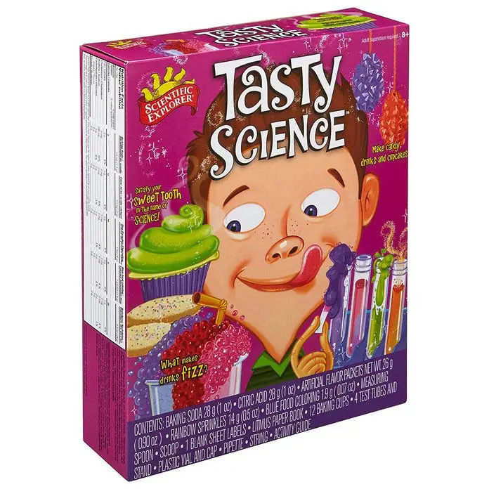 Kit Tasty Science P.V.P. 30,97€ em amazon.co.uk