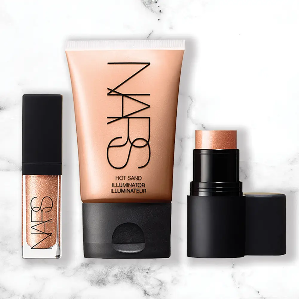 Kit NARS Liquid Gold P.V.P. 37€ em narscosmetics.eu