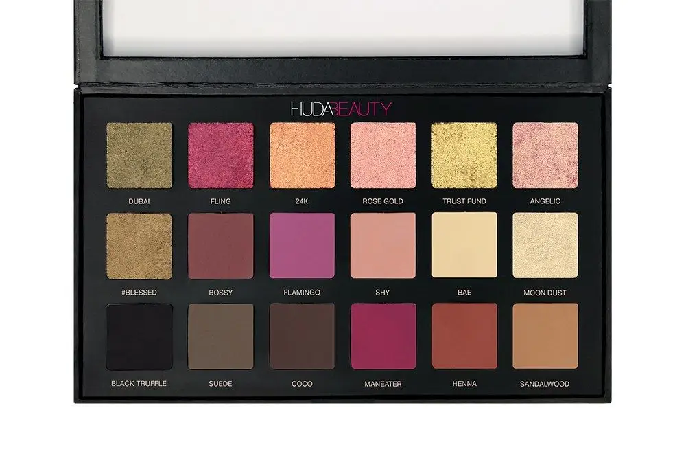 Palette Rose Gold Edition Huda Beauty preço sob consulta nas lojas Sephora