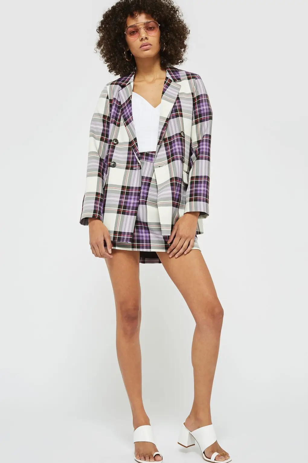 Casaco Topshop P.V.P. 80€ e saia Topshop P.V.P. 50€ em topshop.com