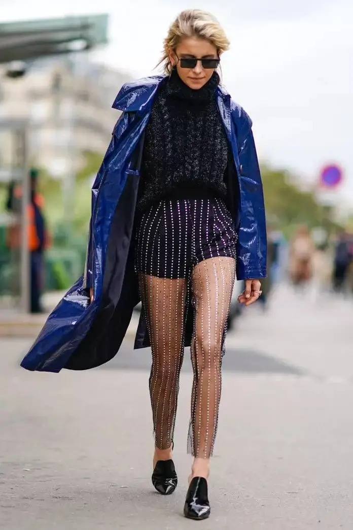 Não se deve misturar preto e azul