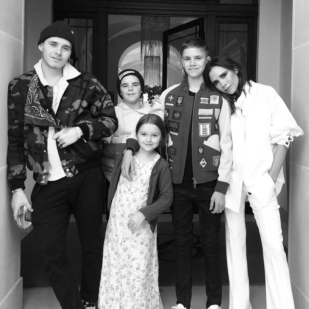 David Beckham: "feliz aniversário para esta jovem e mãe fantástica"