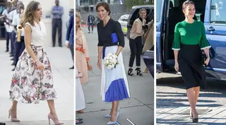 Letizia de Espanha, Mary da Dinamarca e Sofia da Suécia