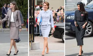 Letizia de Espanha, Kate e Meghan