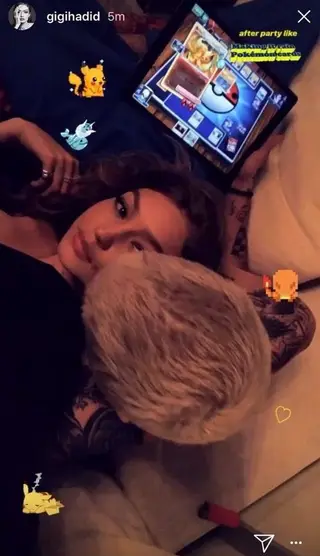 Story partilhada no Instagram de Gigi