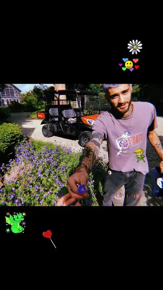 Story mais recente partilhada no Instagram de Gigi