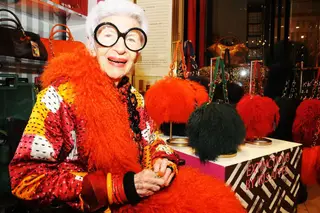 Os óculos de Iris Apfel