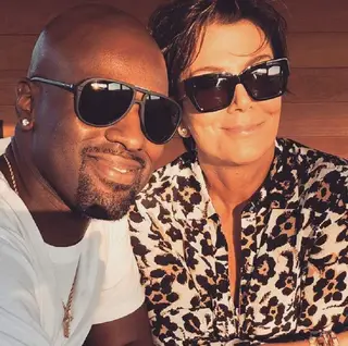 Corey Gamble e Kris Jenner
