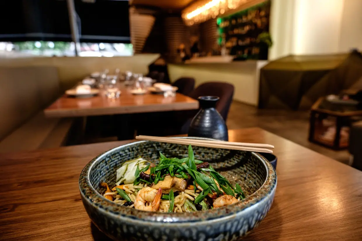 Ebi Satay Yakisoba