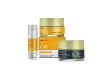 MyLABEL Q10, creme de dia, creme de noite e creme de contorno de olhos. PVP: 2,99 euros