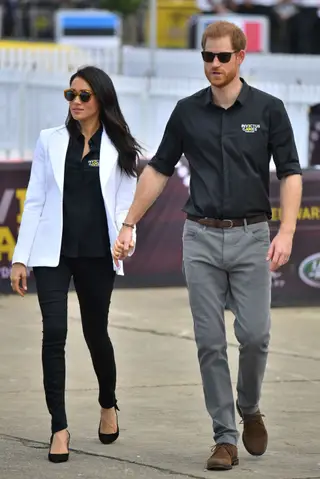 Harry e Meghan marcam presença nos Jogos Invictus, na ilha de Cockatoo
