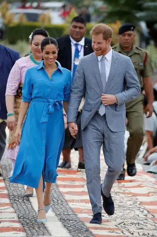 Harry e Meghan dizem adeus ao Reino de Tonga e preparam-se para regressar a Sidney
