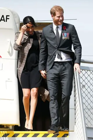 Meghan e Harry chegam à Nova Zelândia para a reta final da tour