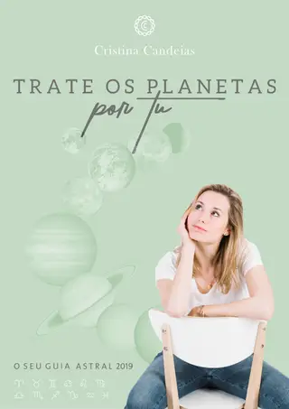 O e-book 'Trate os Planetas por Tu', de Cristina Candeias, promete colorir e orientar a gestão da sua vida pessoal, profissional e emocional de acordo com as conjunturas astrais