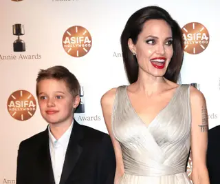 Angelina Jolie com Shiloh Jolie-Pitt