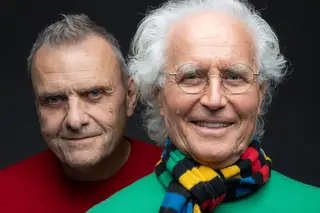 Luciano Benetton e Jean Charles de Castelbajac