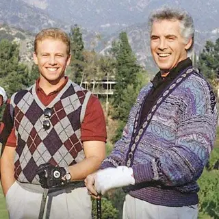 Ian Ziering (esq) e Jed Allan (dir)