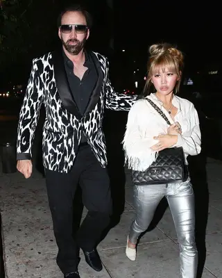 Nicolas Cage e Erika Koike