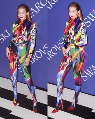 O look de 2018.