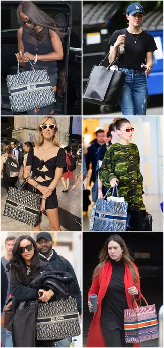 Naomi Campbell, Lucy Hale, Chiara Ferragni, Bella Hadid, Rihanna, Jessica Alba