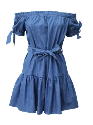 Vestido cintado Fly Girl