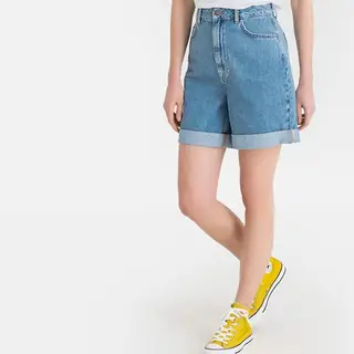 Calções de ganga azuis, La Redoute, 49,99 euros