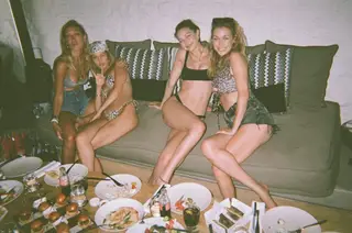 Alana, Bella, Gigi e Marielle Hadid