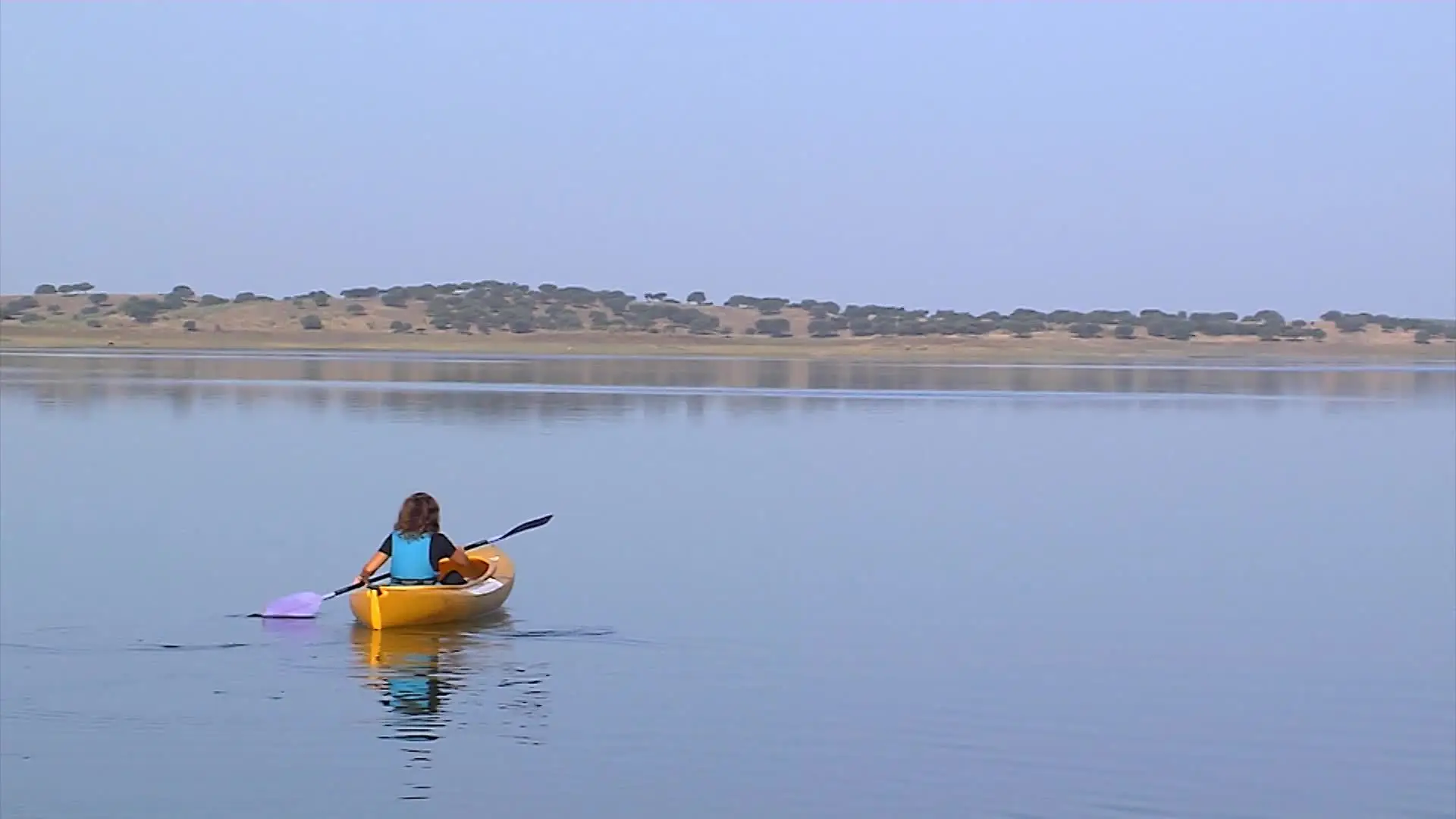 Canoagem na albufeira do Caia: Ao ritmo do Alentejo