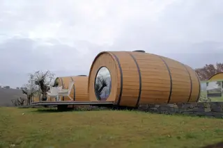 Douro: quem quer dormir em pipos gigantes de vinho?