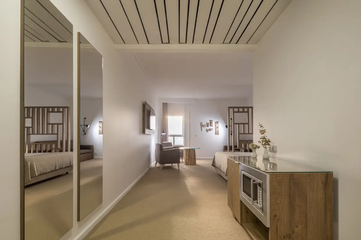 O Hotel conta com dez suítes