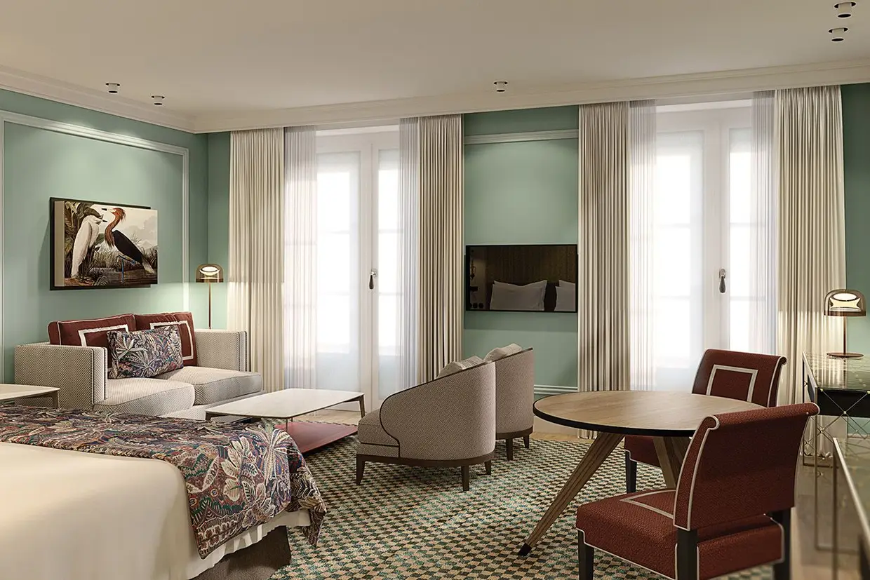 Uma das Junior Suite do hotel