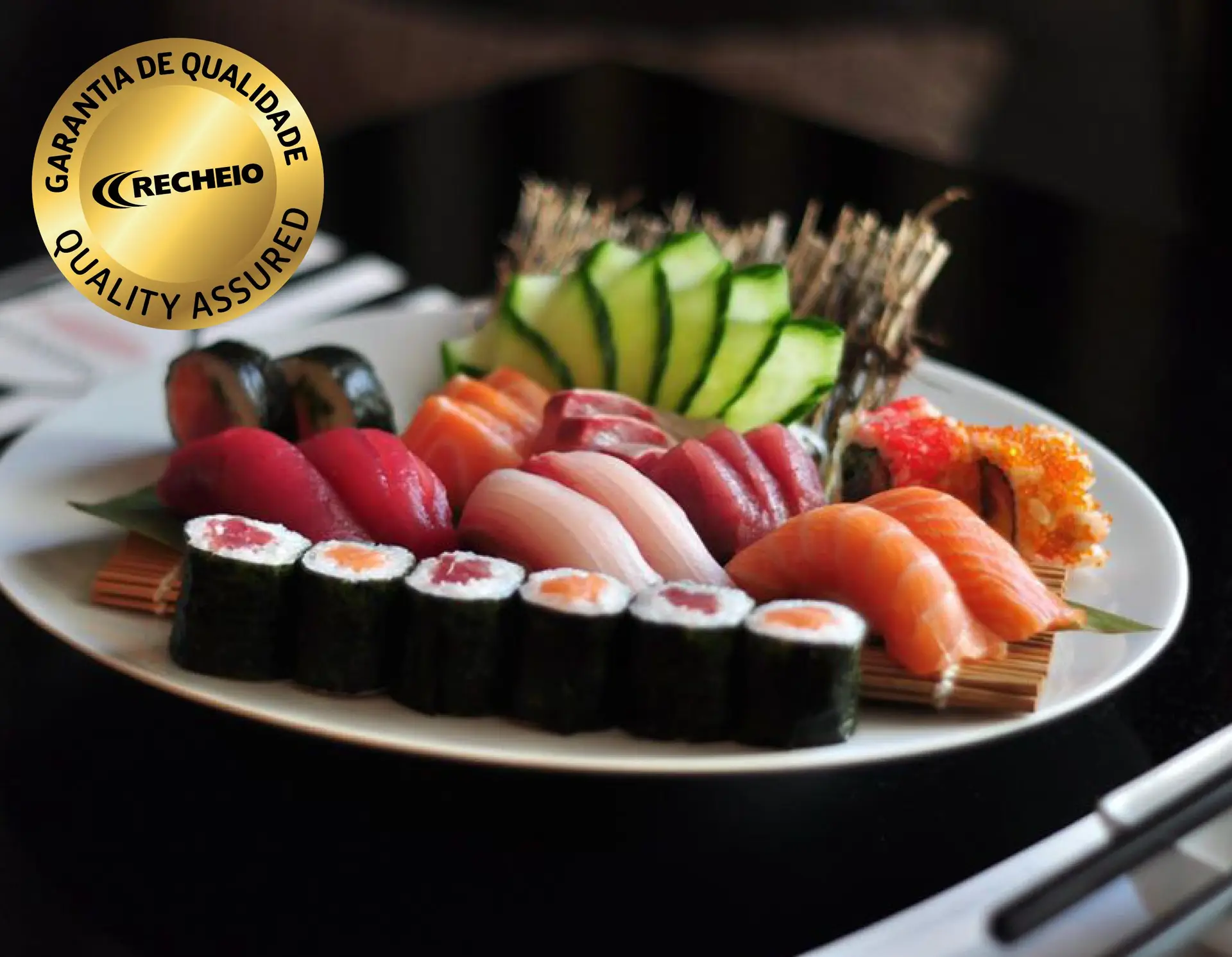 Sugestão Recheio: Take-away no restaurante Sushíssimo