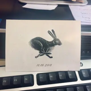 O postal enviado pelos Diabo na Cruz