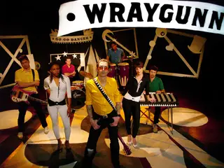 Com os WrayGunn, em 2007