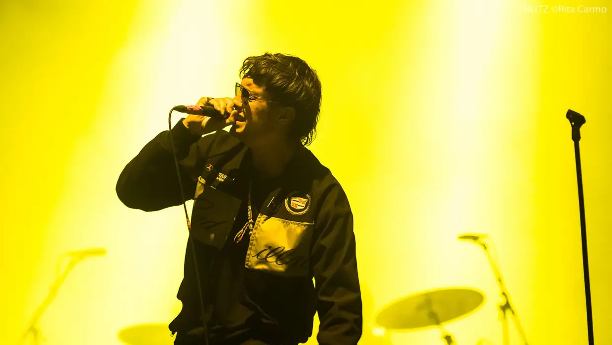 Julian Casablancas e os Voidz deram um concerto que dividiu opiniões