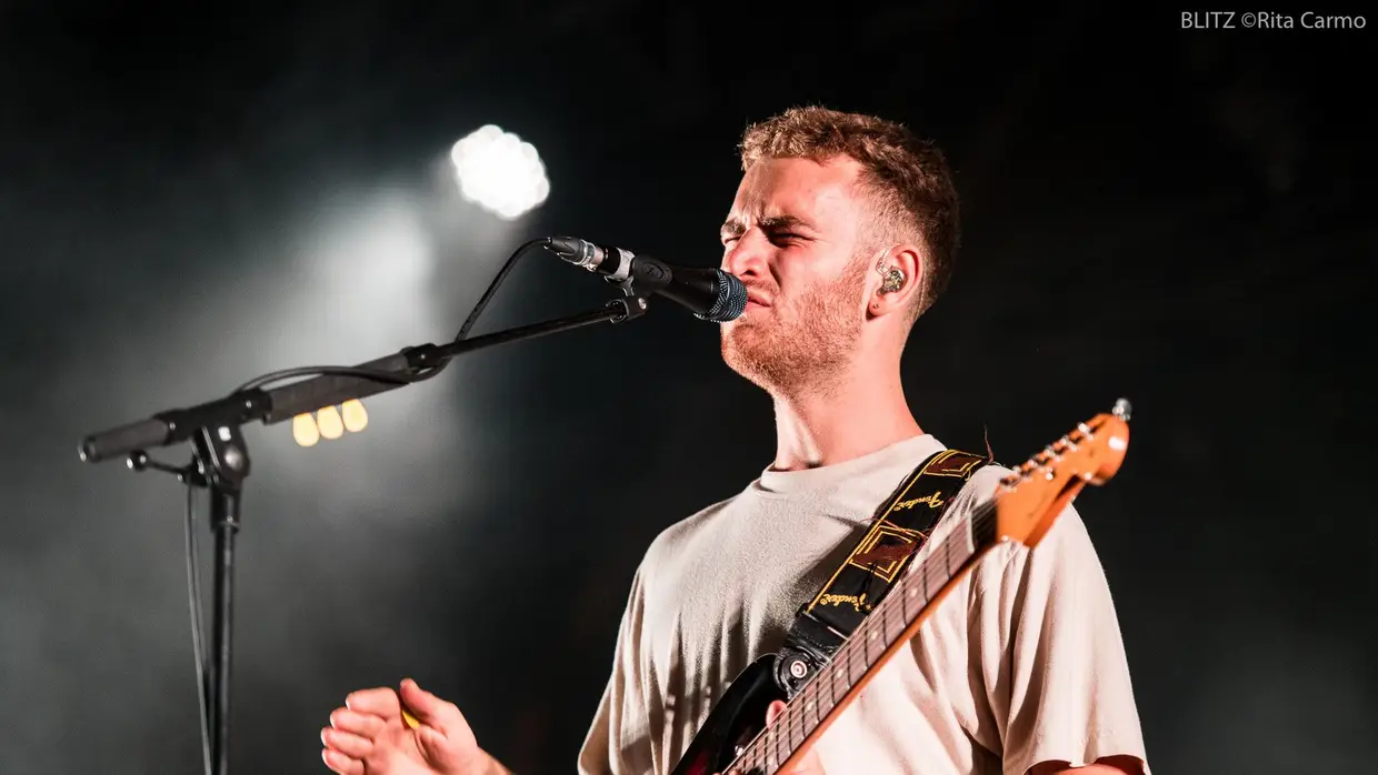 O jovem Tom Misch, uma das revelações do festival
