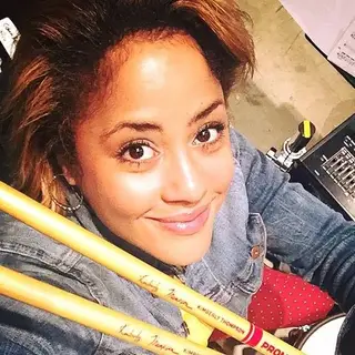 A antiga baterista de Beyoncé, Kimberly Thompson