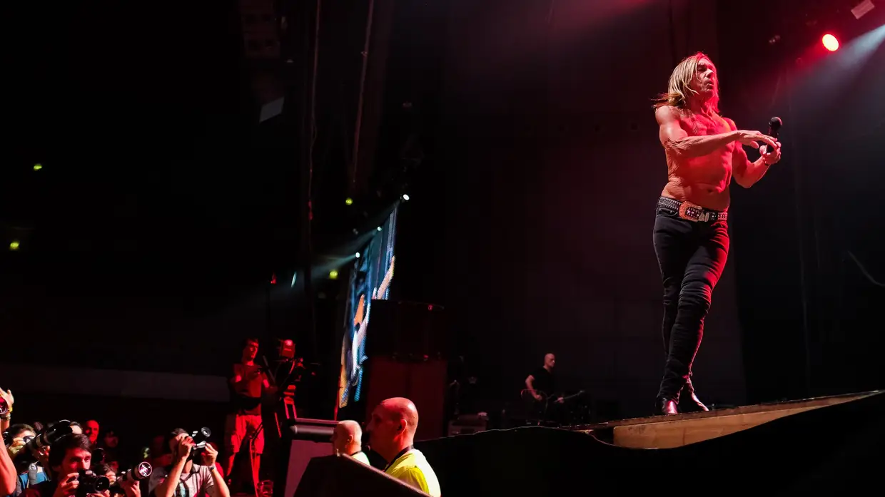 Iggy Pop no Super Bock Super Rock