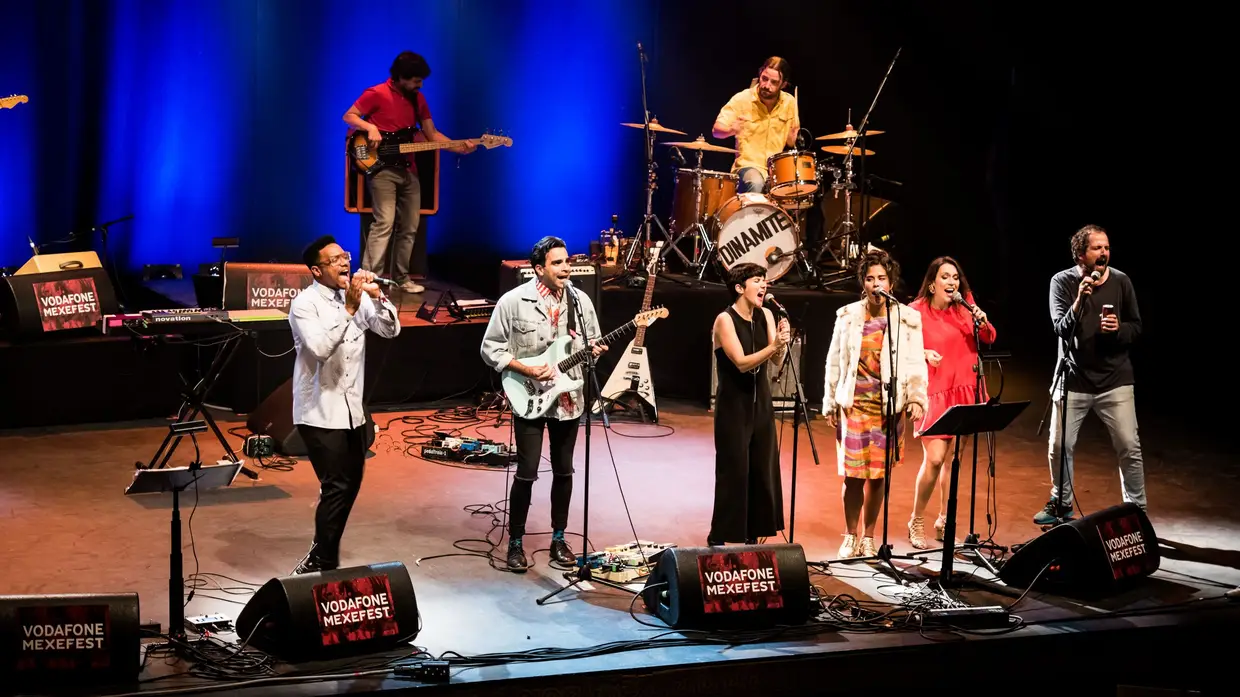 Dinamite no Vodafone Mexefest