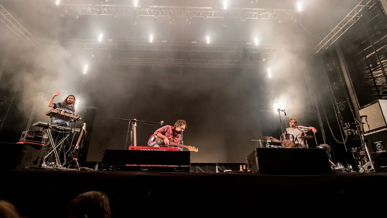 Beak> no Vodafone Paredes de Coura'17