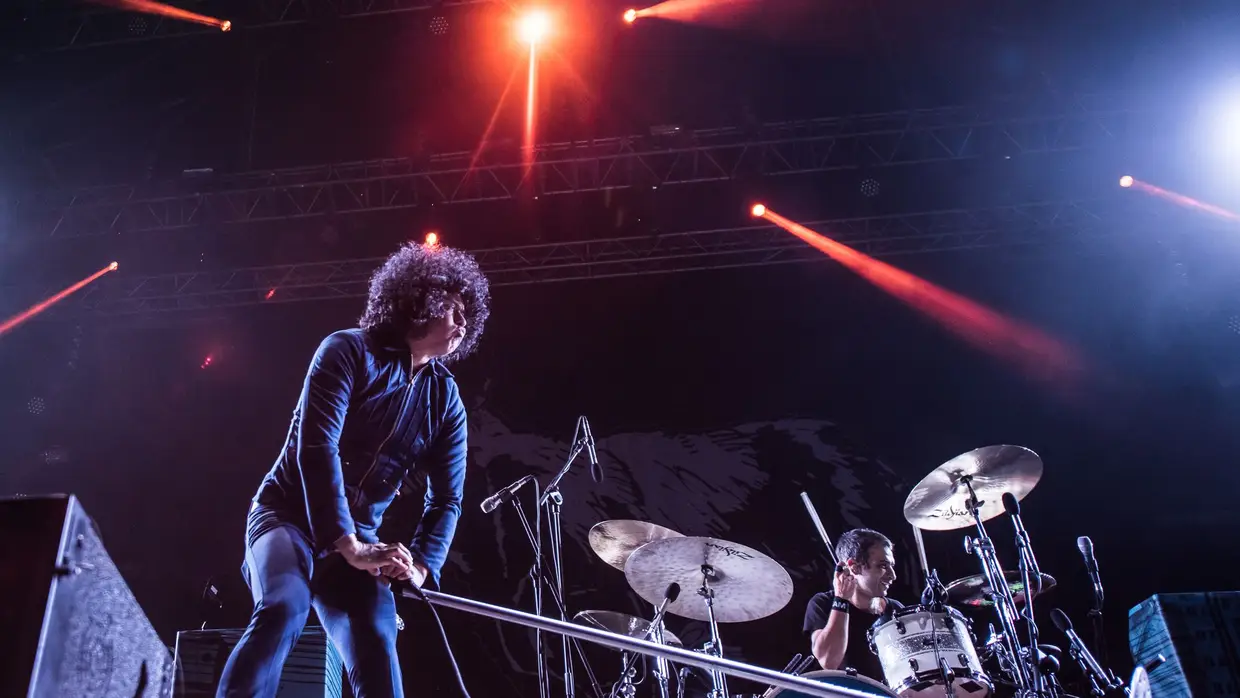 At The Drive In no Vodafone Paredes de Coura'17