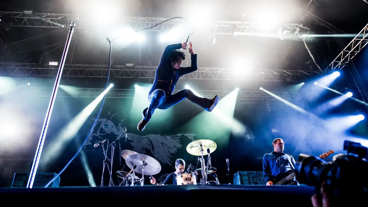 At The Drive In no Vodafone Paredes de Coura'17