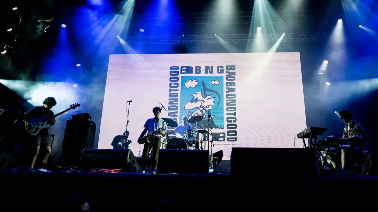 Badbadnotgood no Vodafone Paredes de Coura'17